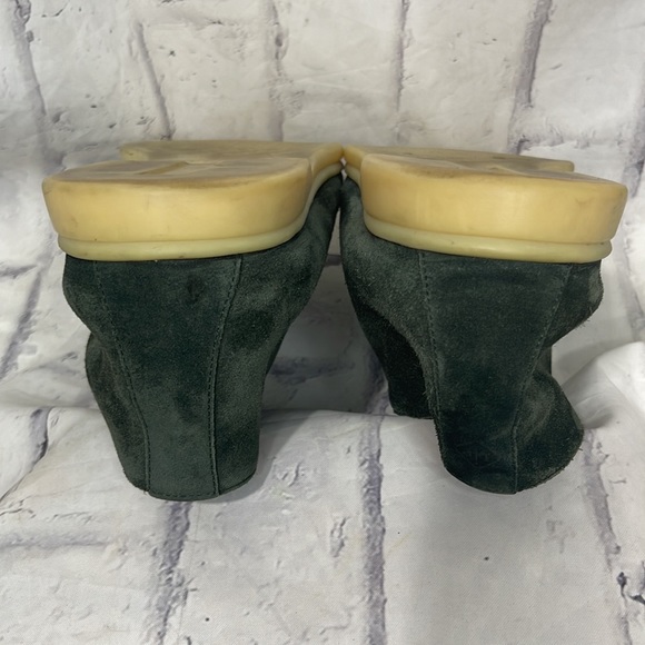 Loro Piana Open Walk Chukka Ankle Boots Moss Green Suede - Picture 8 of 14